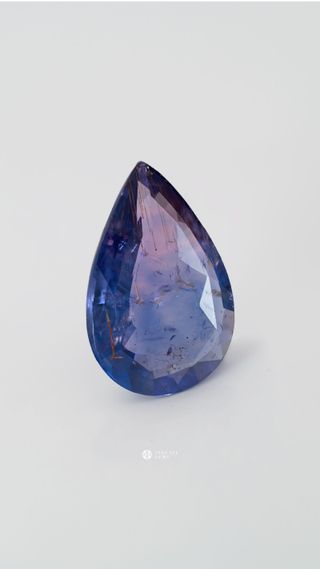 Natural Bi-Colour Sapphire, Oval thumbnail 3