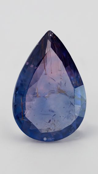 Natural Bi-Colour Sapphire, Oval thumbnail 7