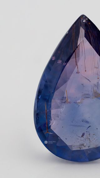Natural Bi-Colour Sapphire, Oval thumbnail 8