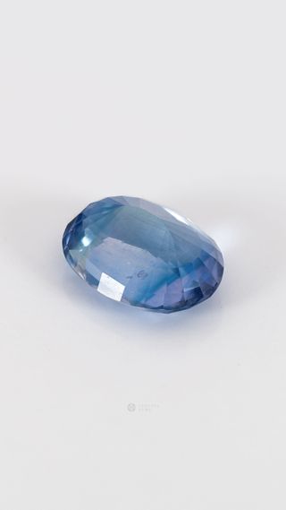 Natural Blue Sapphire Unheated, Oval thumbnail 5