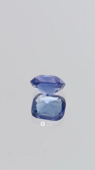 Natural Blue Sapphire, Cushion thumbnail 7