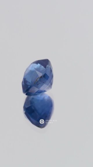Natural Blue Sapphire, Cushion thumbnail 5