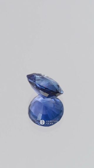 Natural Blue Sapphire, Oval thumbnail 8