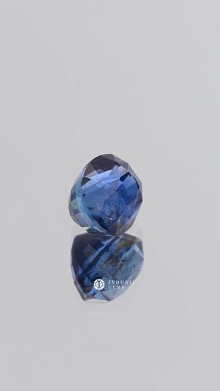 Natural Blue Sapphire, Oval thumbnail 9