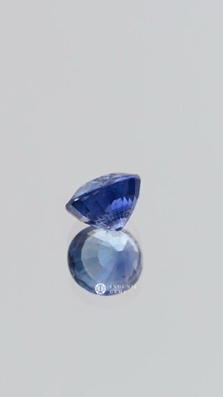 Natural Blue Sapphire, Round thumbnail 6