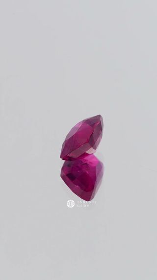Natural Ruby, Cushion thumbnail 5