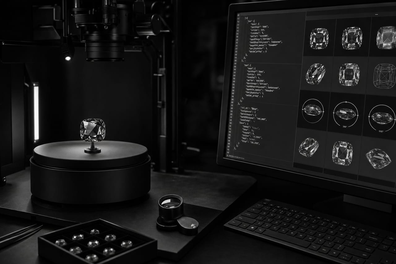 One capture pipeline: from turntable rotation to live catalog listing